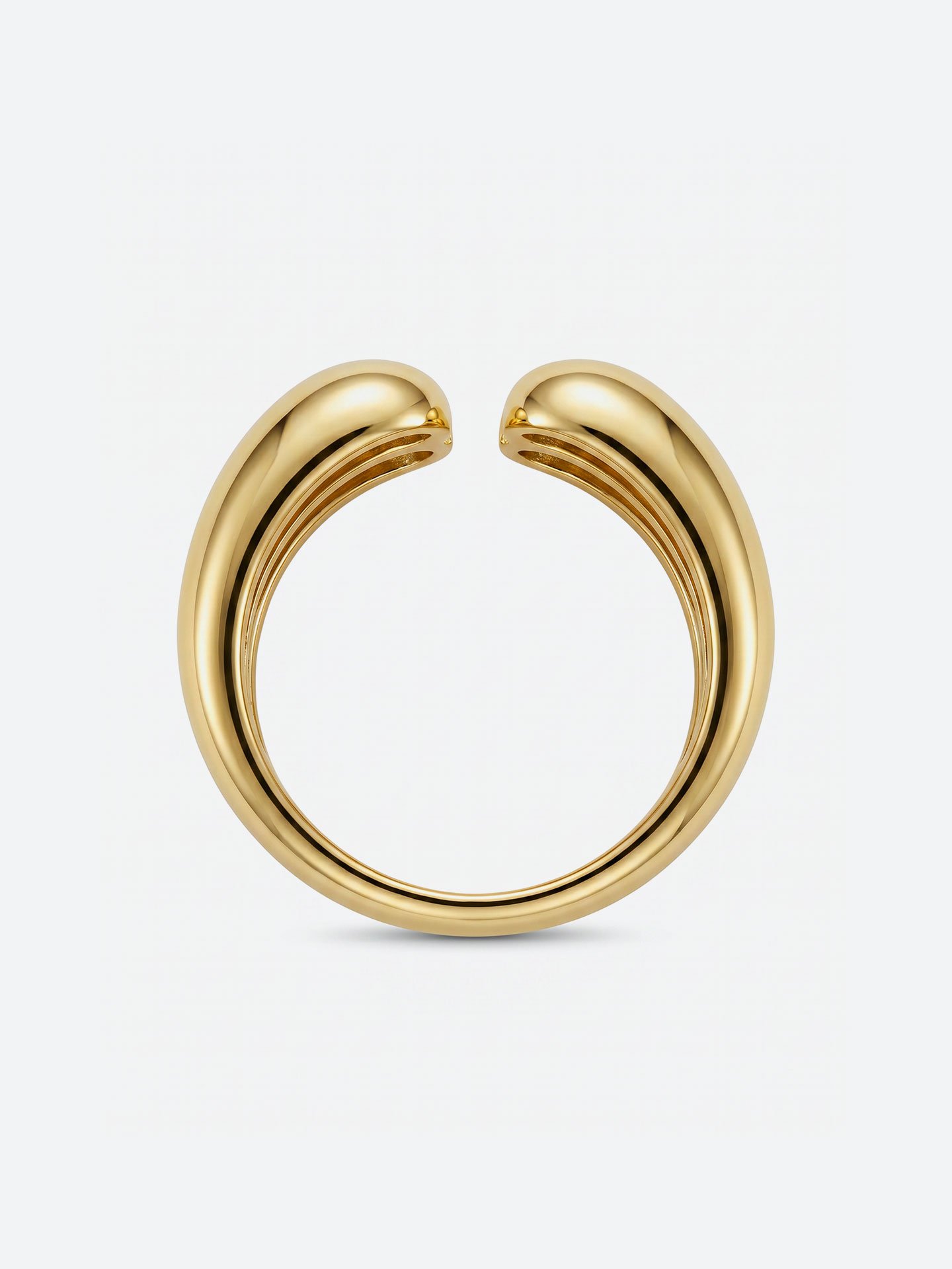 Modern layered open ring - Image 3